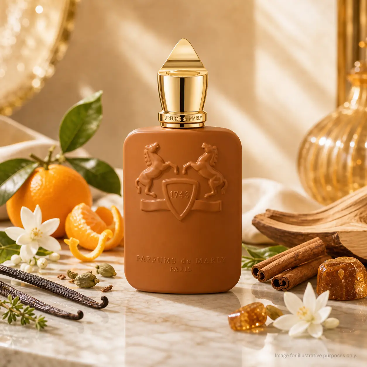 Parfums de Marly Althair editorial art image 1