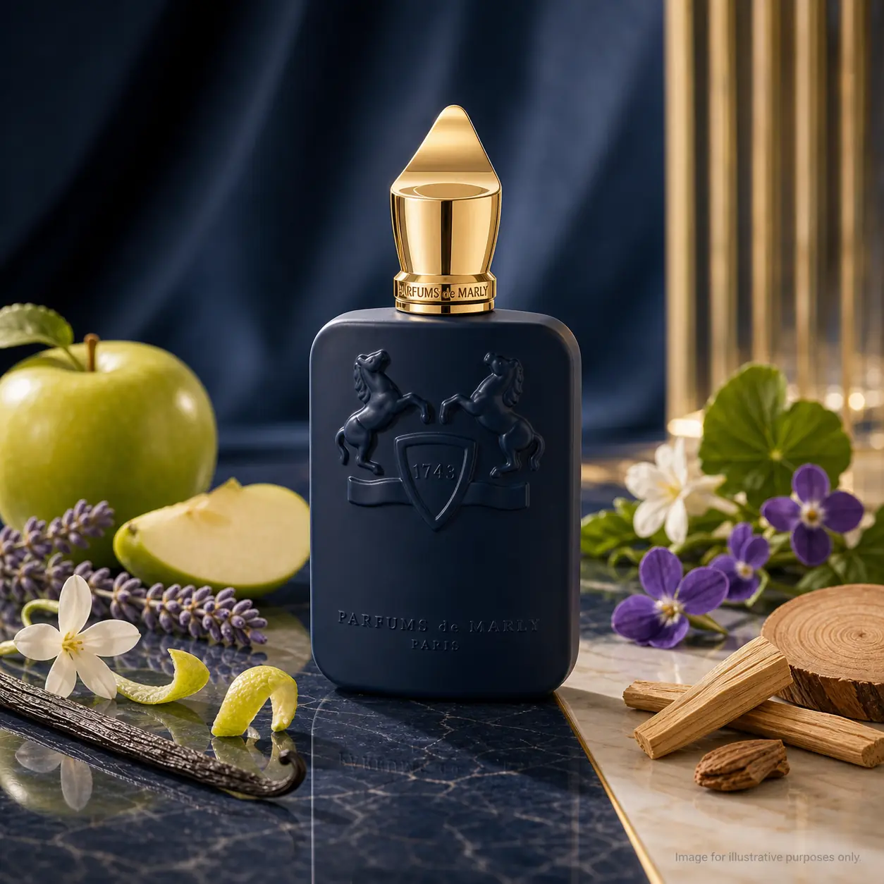 Parfums de Marly Layton editorial art image 1